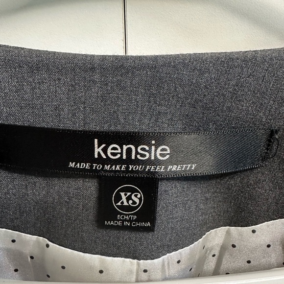 Kensie Charcoal Blazer - Picture 3 of 4